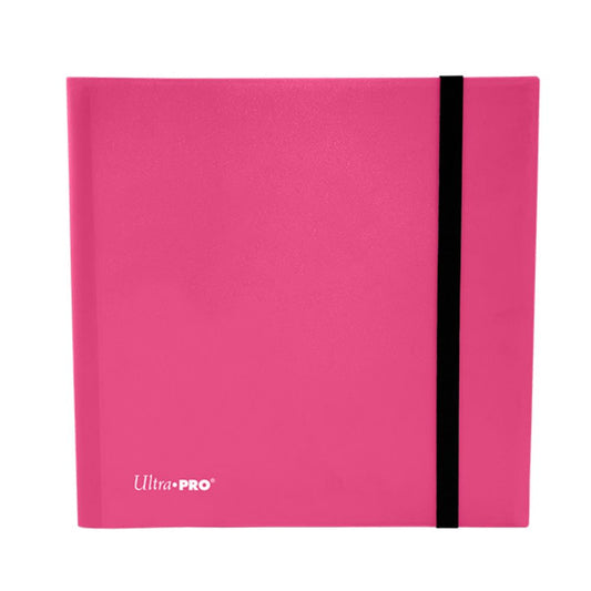 Ultra PRO 12-Pocket Eclipse- Hot Pink Binder