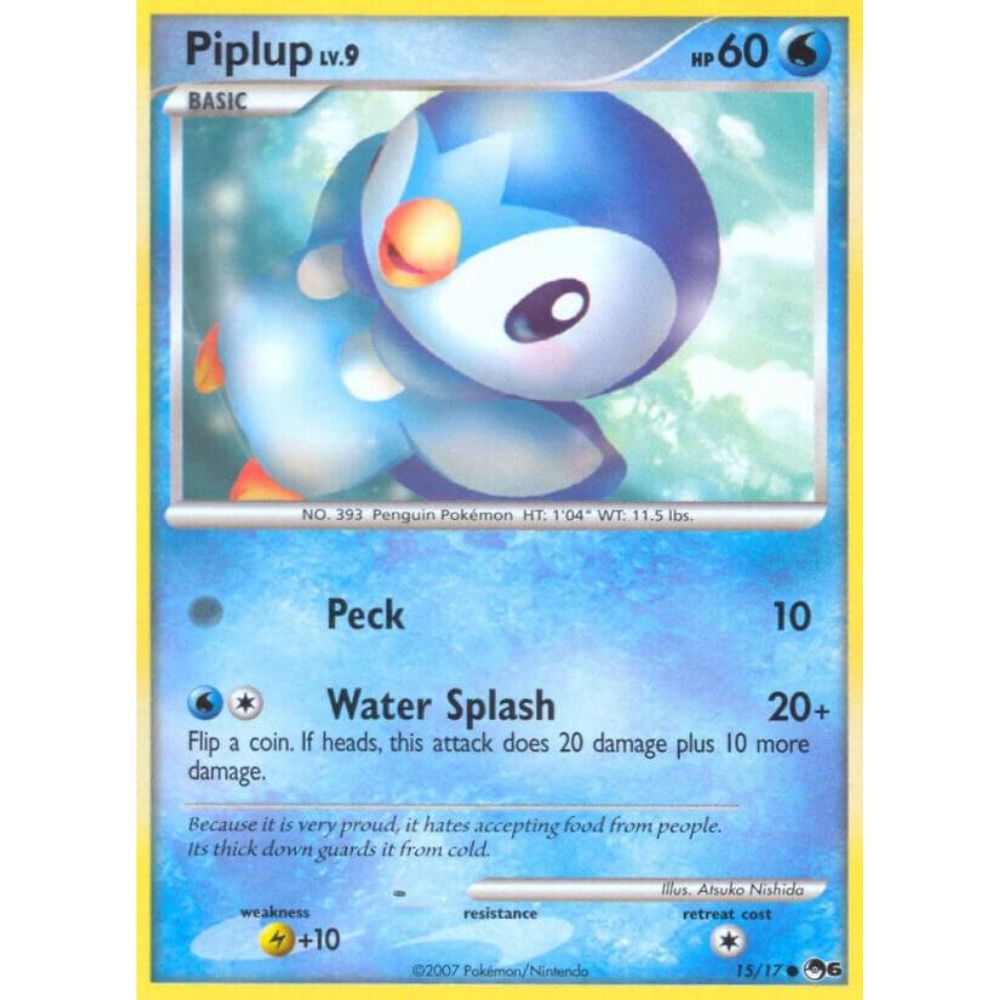 Piplup 015/017 (POP)