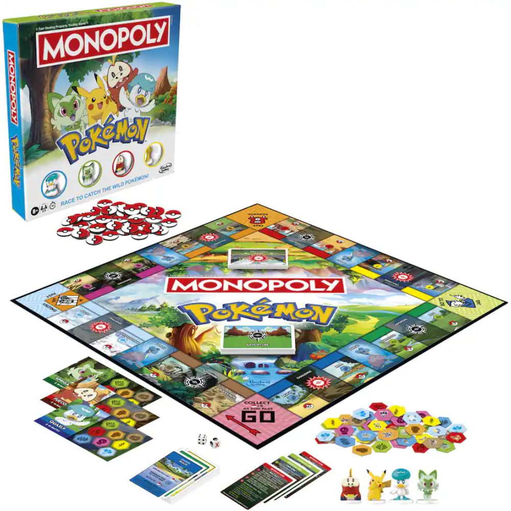 Hasbro - Monopoly: Pokémon Edition