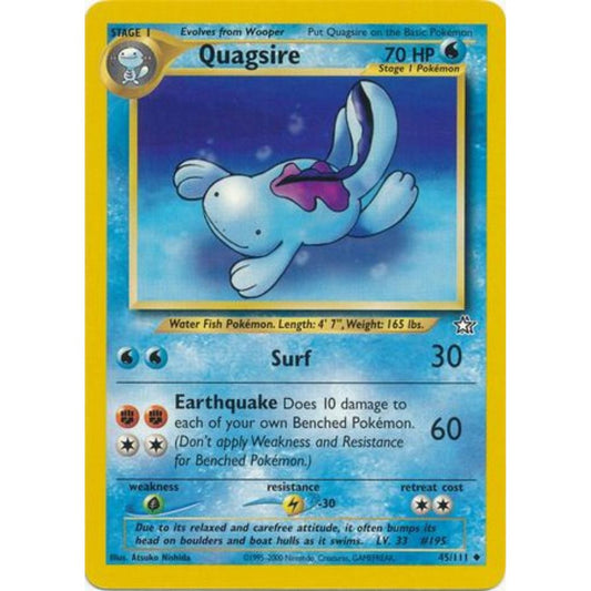 Quagsire 045/111 (N1) Unlimited