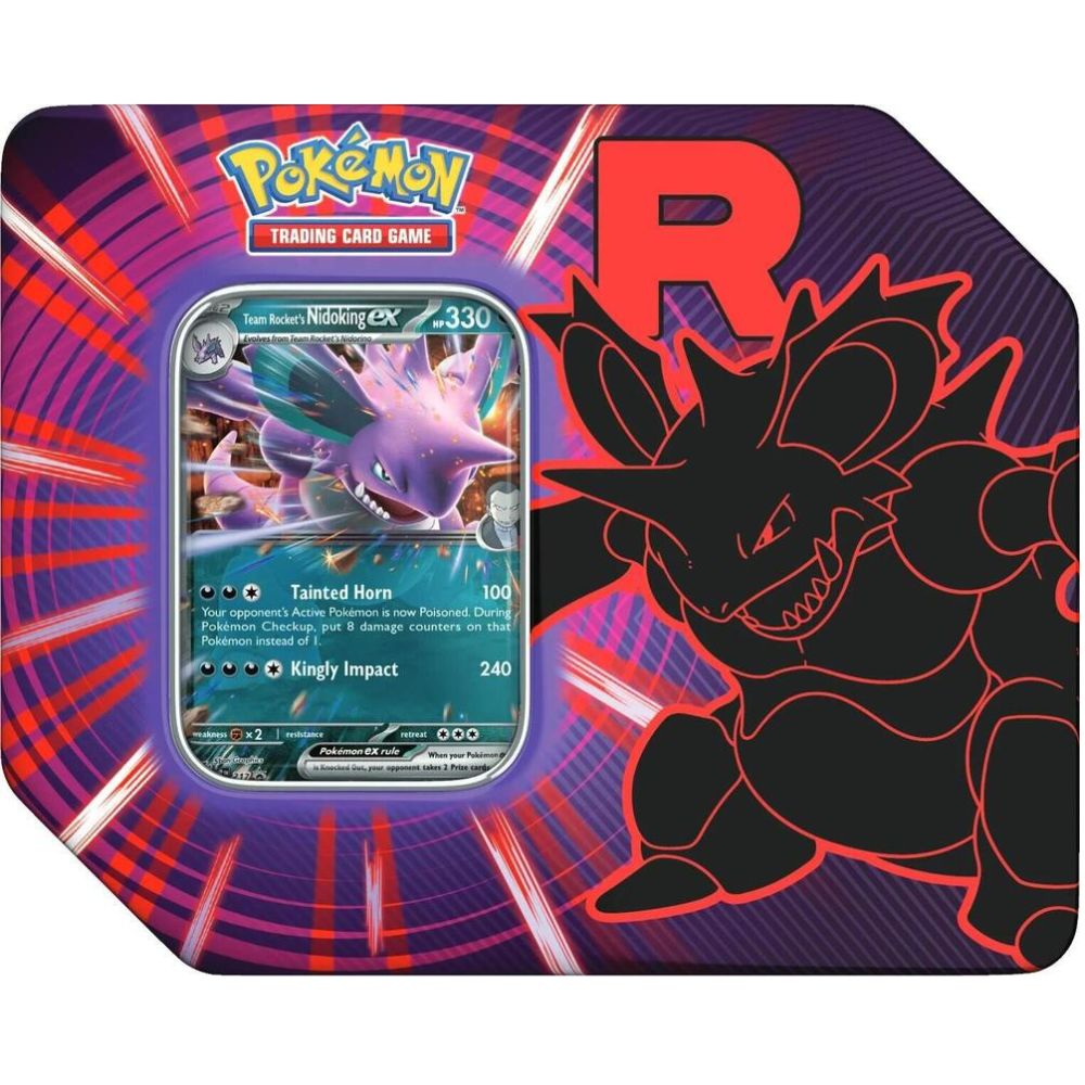 Team Rocket's Tin [RANDOM DESIGN/ARTWORK]