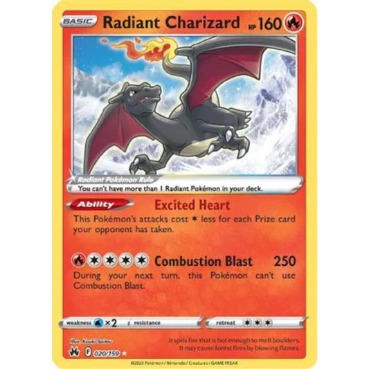 Radiant Charizard 020/159 (CRZ)