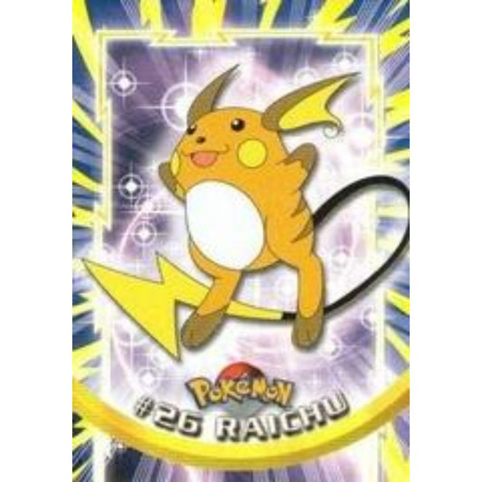 Raichu #26 Pokemon 2000 Topps (Chrome )