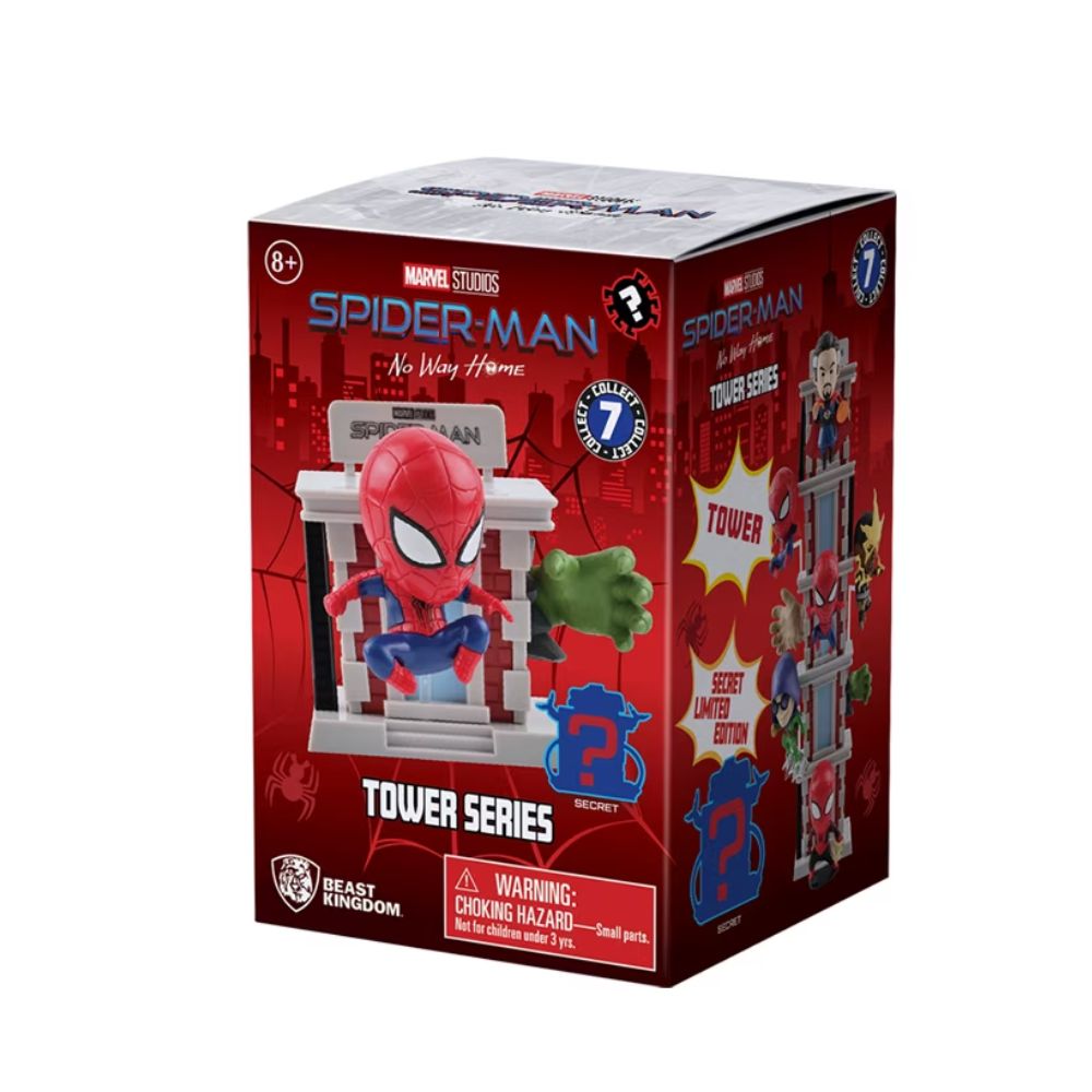 YuMe Spider-Man Tower Series 2 Hero Box Blind Box [One Random Figure]