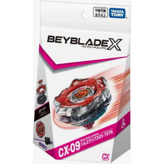 Takara Tomy Beyblade X CX-09 SolEclipse D5-70TK