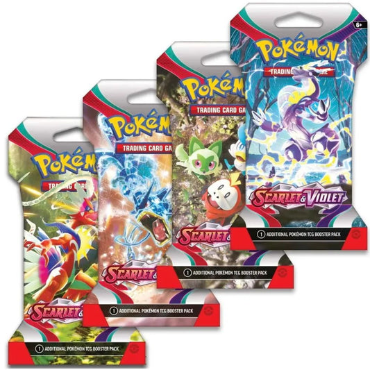 Pokémon TCG: Scarlet & Violet Base Set Sleeved Booster Pack (10 Cards)