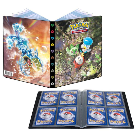 Scarlet & Violet Base 4-Pocket Portfolio for Pokemon