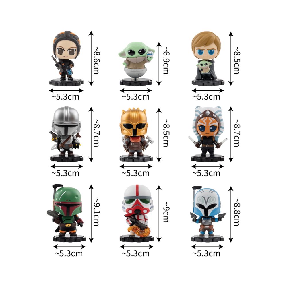 Star Wars Cosbi Bobble-Head Collection [One Random Figure]