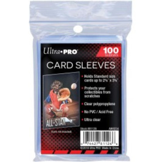 Ultra Pro Standard 2.5 x 3.5" Soft Sleeves (Penny Sleeves)