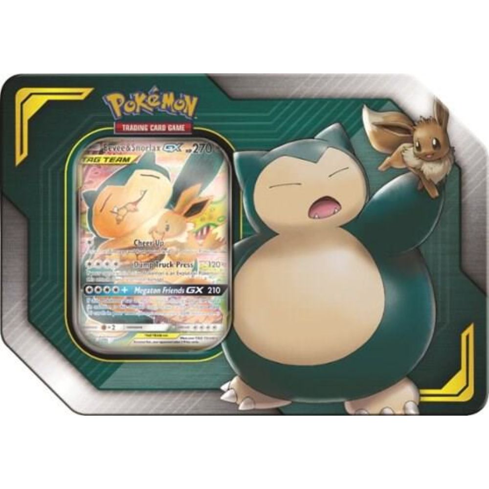 [LOCAL PICKUP ONLY!] TAG TEAM Tin [Eevee & Snorlax GX]