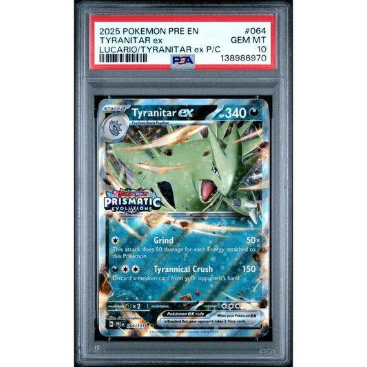 SV PROMO - Tyranitar ex #064 PSA 10