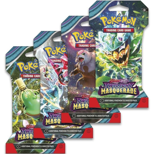 Pokémon TCG: Scarlet & Violet-Twilight Masquerade Sleeved Booster Pack (10 Cards)