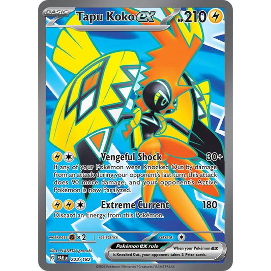 Tapu Koko ex 222/182 (PAR)