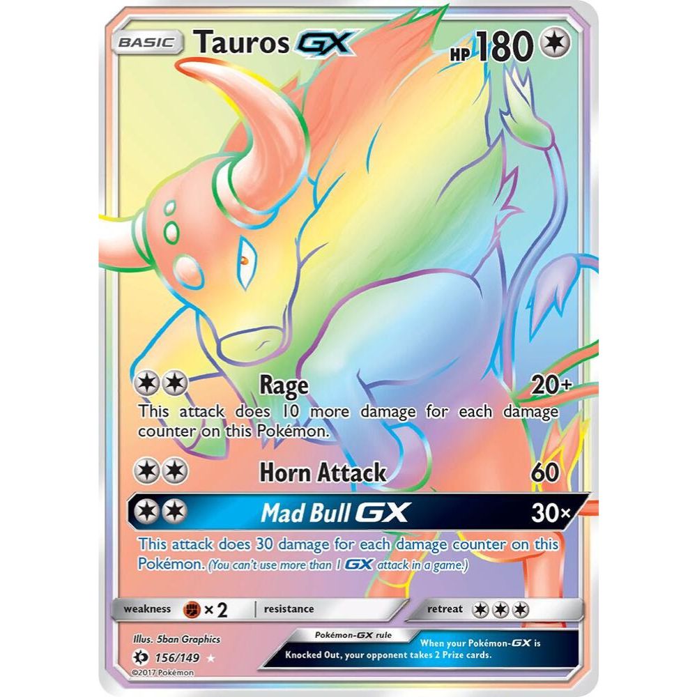 Tauros GX (Secret) 156/149 (SM01)