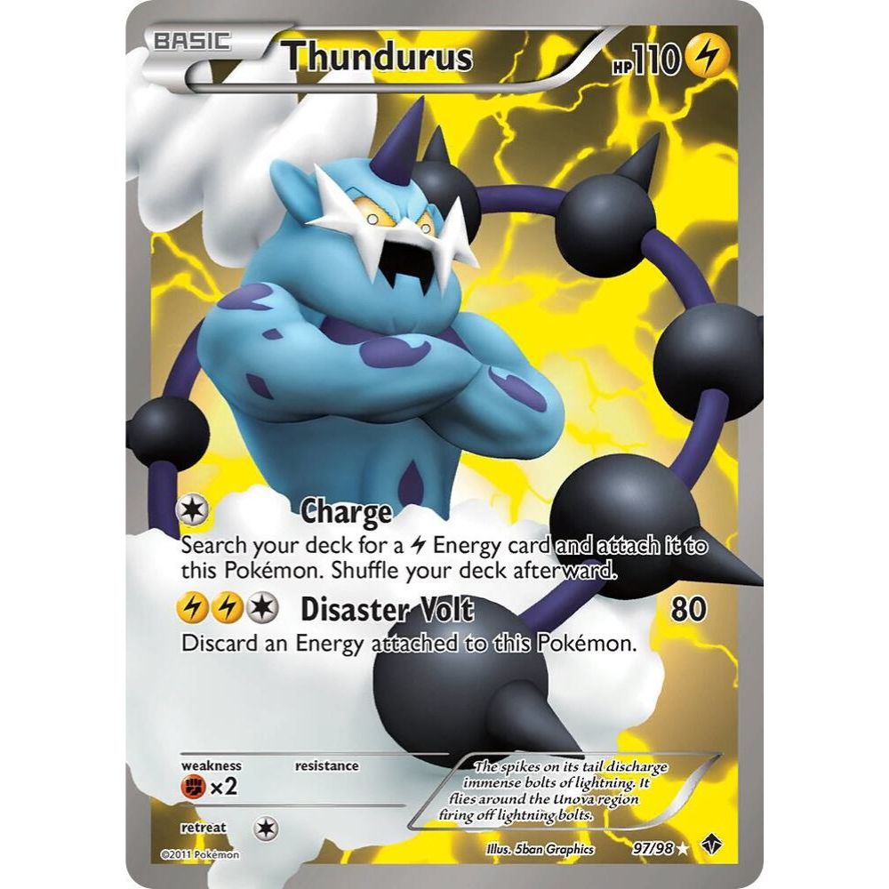 Thundurus (97 Full Art) 97/98 (EPO)