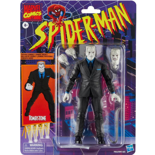 Marvel Legends Series Tombstone, 6" Spider-Man Comics Collectible Action Figure