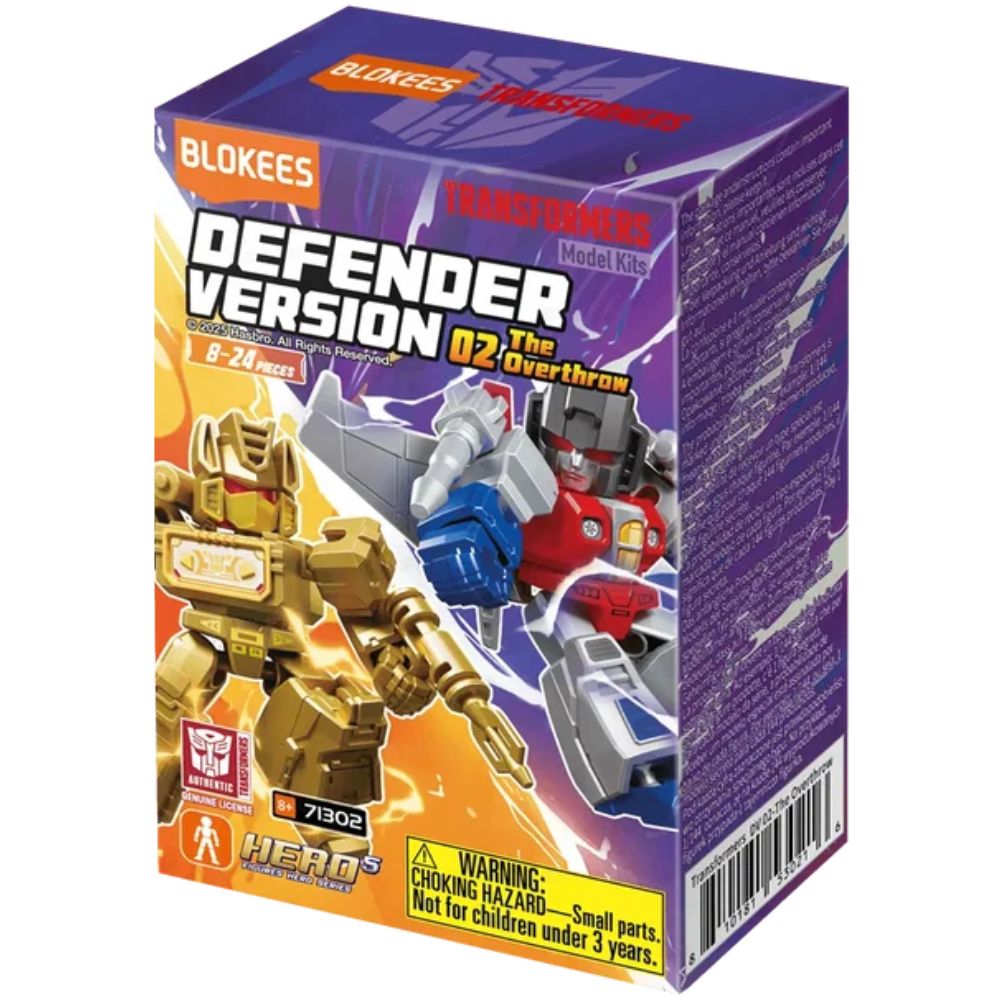 Blokees Transformers Defender Version 02 The Overthrow