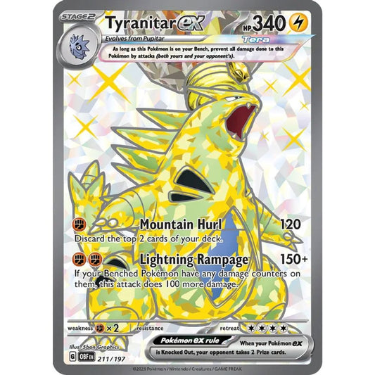 Tyranitar ex 211/197 (OBF)