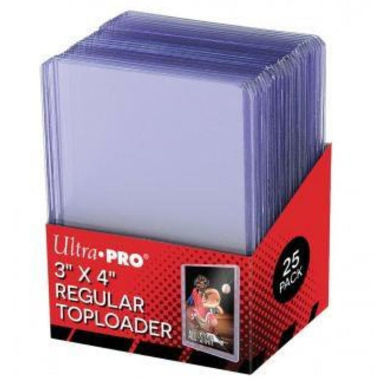 3" x 4" Clear Regular Toploader (25-Count) - Ultra Pro Toploaders