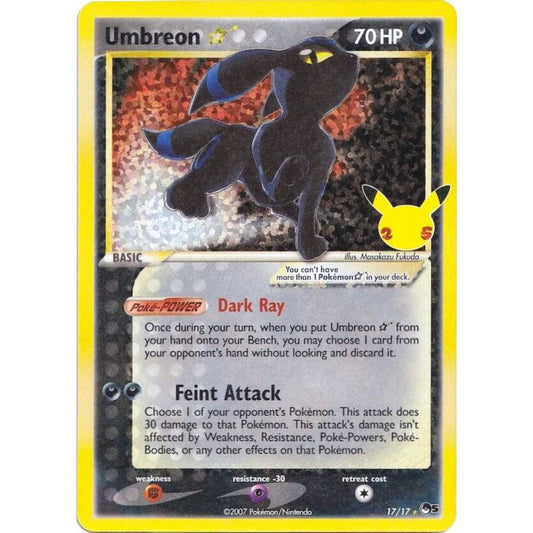 Umbreon Star 17/17 (CCC)