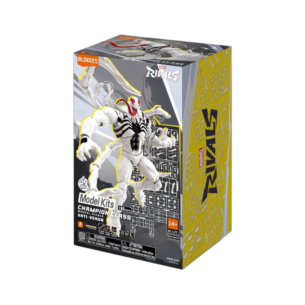 MARVEL RIVALS™ CHAMPION CLASS 15 ANTI-VENOM™ MODEL KITS | BLOKEES