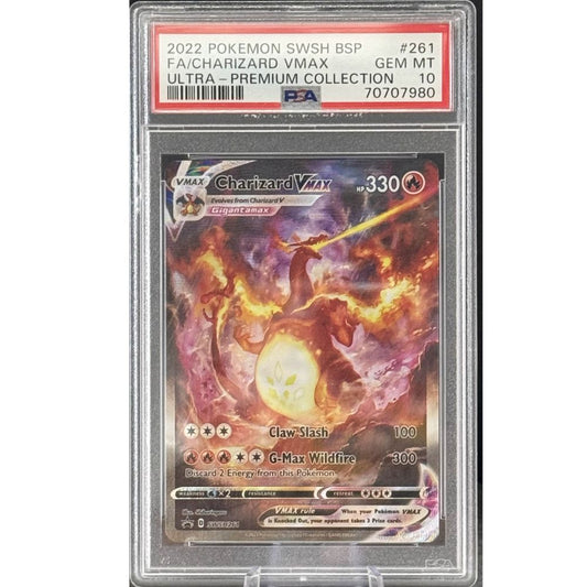 ULTRA PREMIUM COLLECTION - Charizard VMAX 261 PSA 10