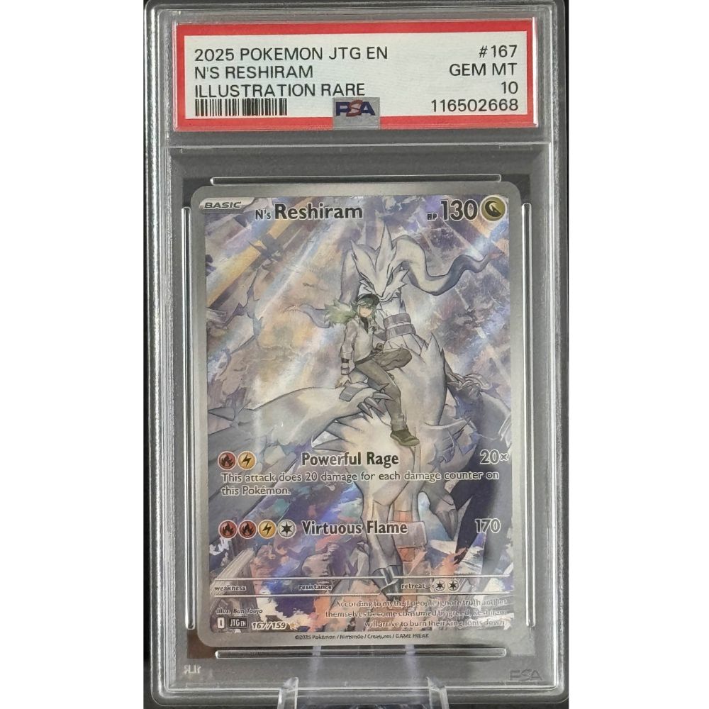 JOURNEY TOGETHER - N's Reshiram 167/159 PSA 10