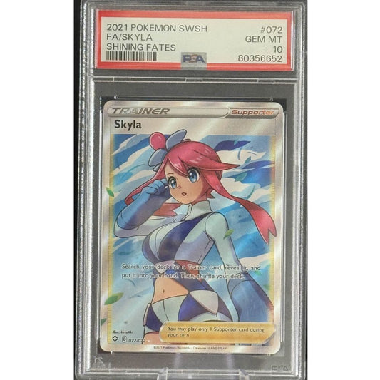 SHINING FATES - Skyla 72/72 PSA 10
