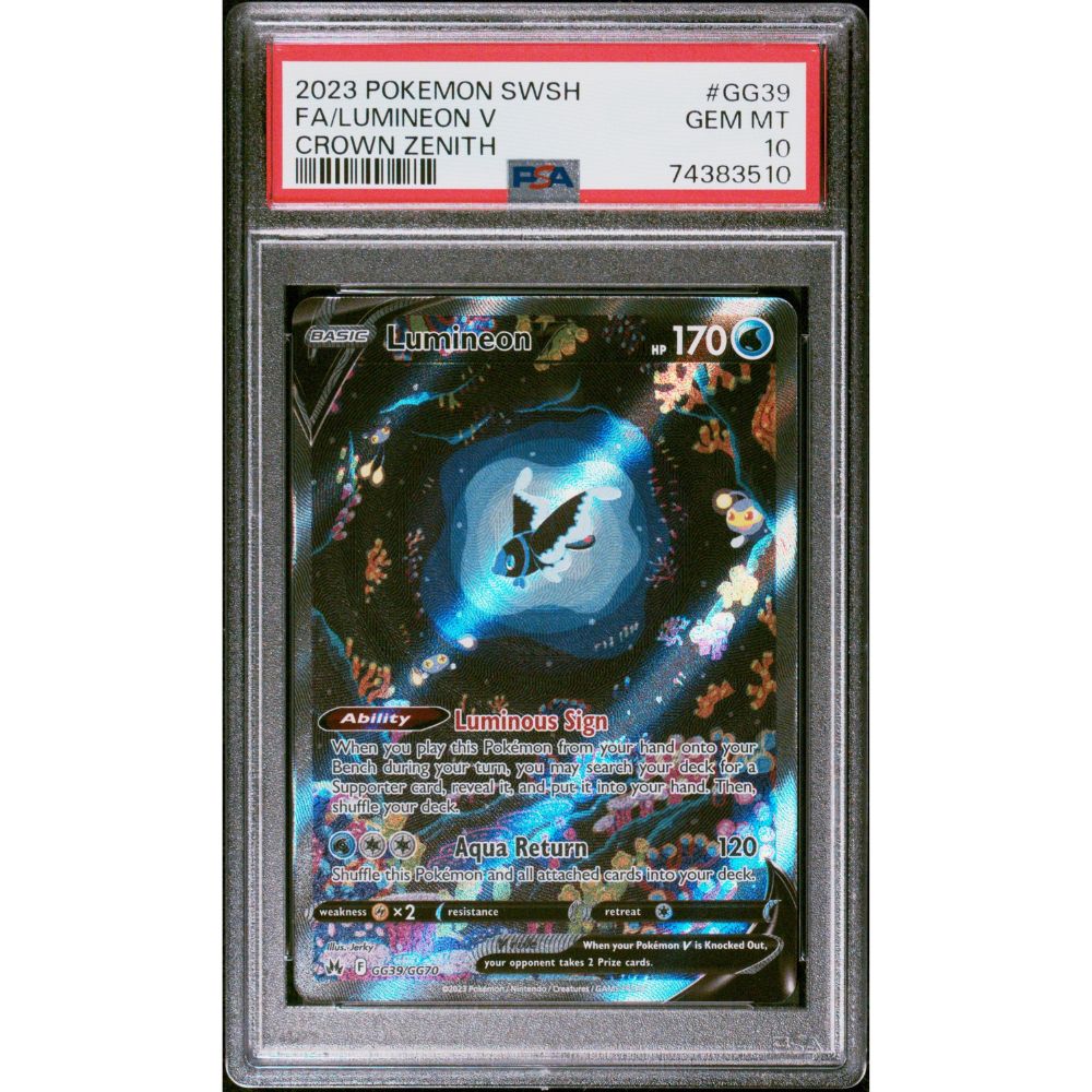CROWN ZENITH - Lumineon V #GG39 PSA 10