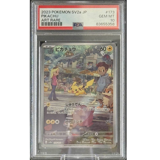 [JPN] SV2a - Pikachu 173/165 PSA 10