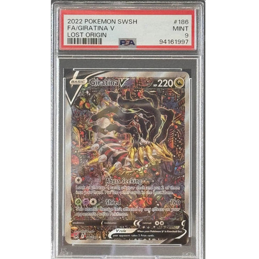 LOST ORIGIN - Giratina V 186/196 PSA 9