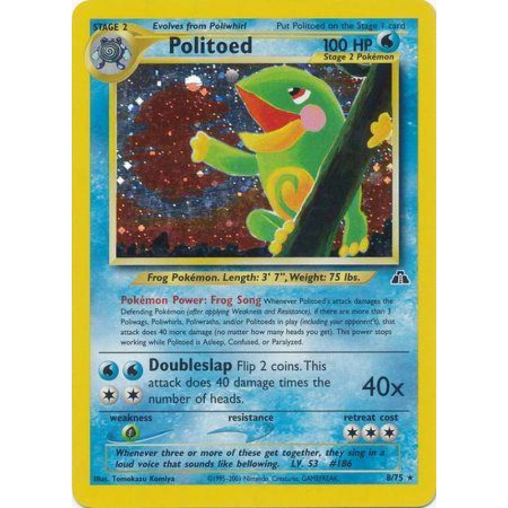 Politoed 08/75 (Neo Discovery)