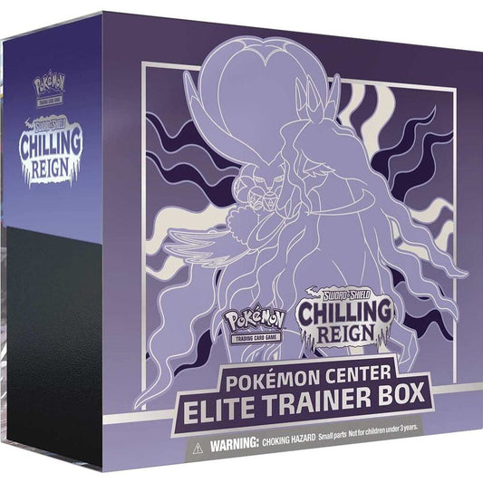 [READ DESCRIPTION!] Chilling Reign Pokemon Center Elite Trainer Box [Shadow Rider Calyrex] (Exclusive)