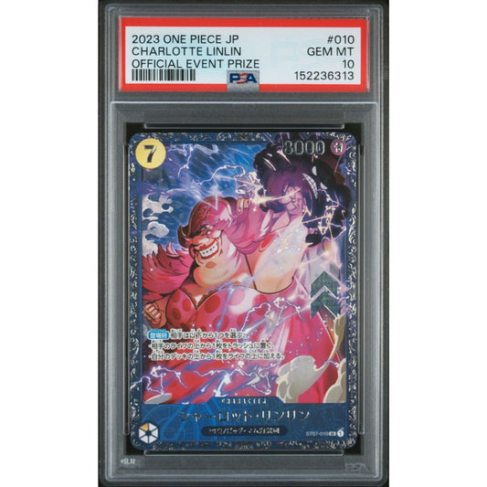 [JPN] ONE PIECE OFFICIAL EVENT PRIZE - Charlotte Linlin #010 PSA 10
