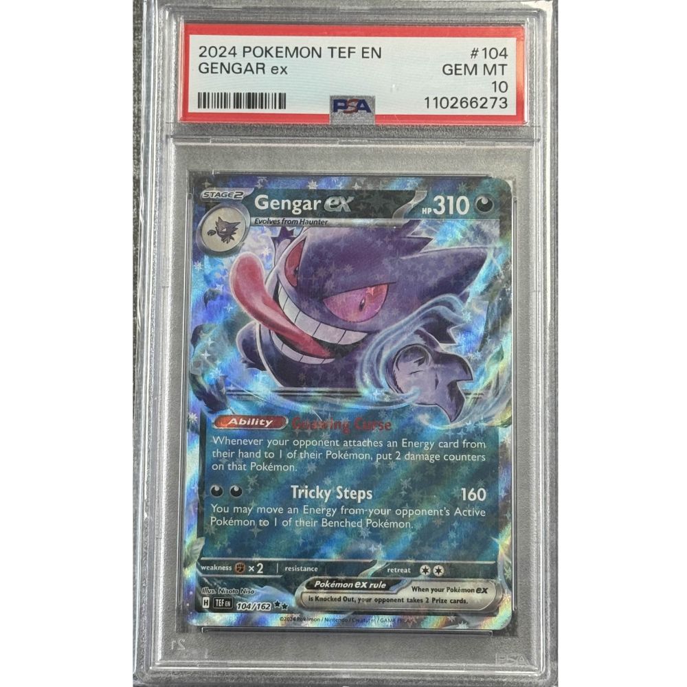 TEMPORAL FORCES - Gengar ex 104/162 PSA 10