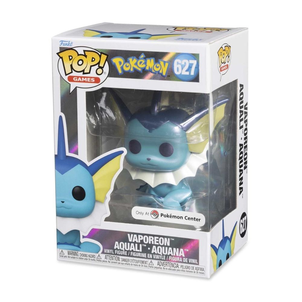 Vaporeon Pearlescent Pop! Vinyl Figure by Funko (Pokemon Center Exclusive)