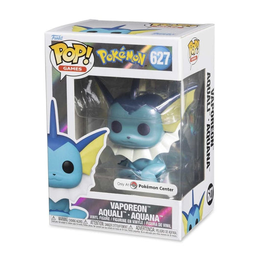 Vaporeon Pearlescent Pop! Vinyl Figure by Funko (Pokemon Center Exclusive)
