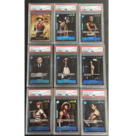 [SOLD AS SET ONLY] Sequential PSA 10 2024 One Piece Premium Card Collection: Live Action