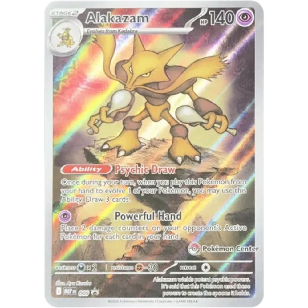 Alakazam - 009 (Pokemon Center Exclusive) [MEP - 009]