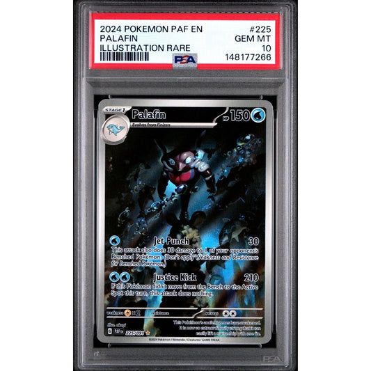 PALDEAN FATES - Palafin #225 PSA 10
