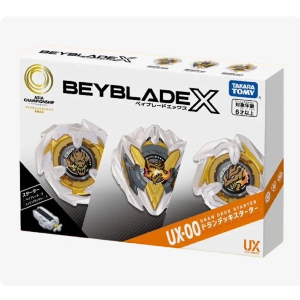 Takara Tomy Beyblade X UX-00 Dran Deck Starter