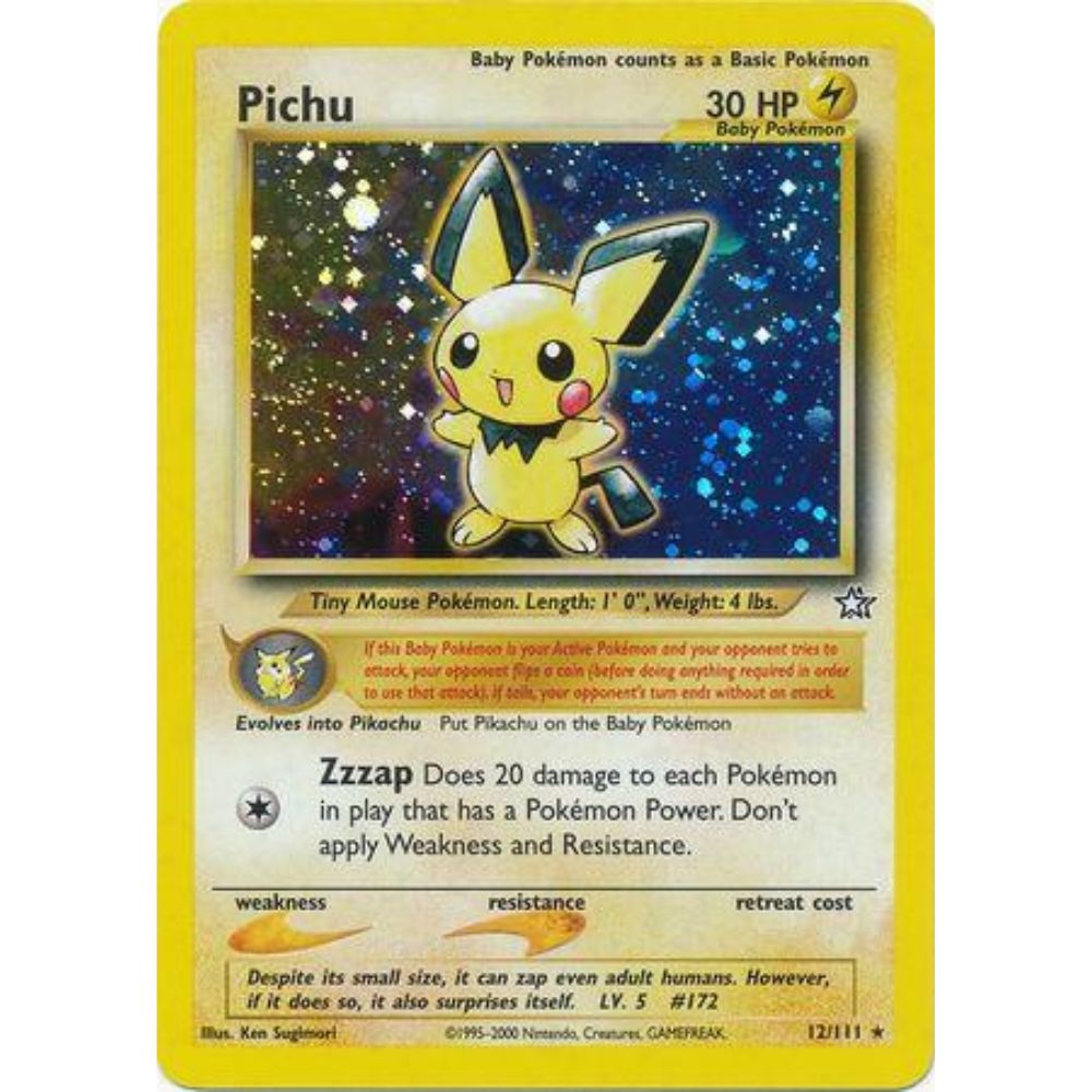 Pichu 012/111 (Neo Genesis)