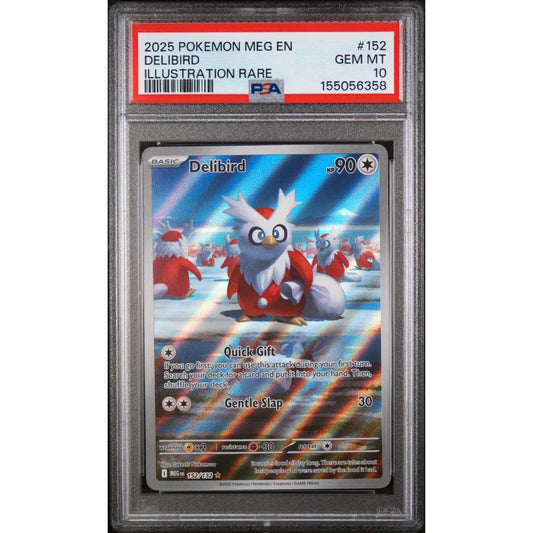 MEGA EVOLUTION - Delibird #152 PSA 10