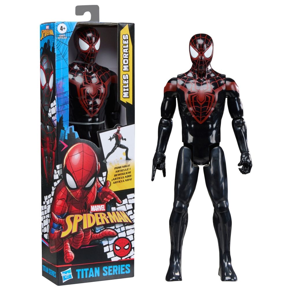 Marvel Spider-Man Titan Series Miles Morales Action Figure