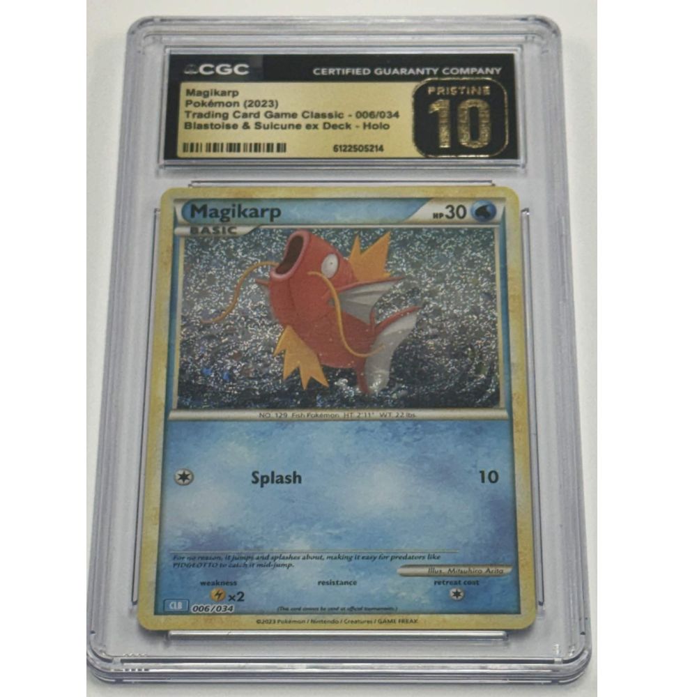 TCG CLASSIC - Magikarp #006 CGC PRISTINE 10