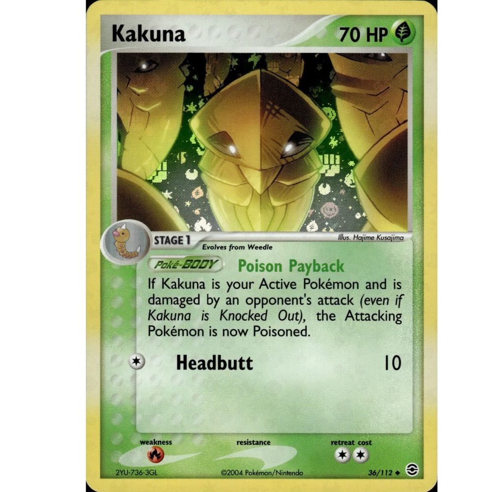 Kakuna 36/112  (EX FireRed & LeafGreen)