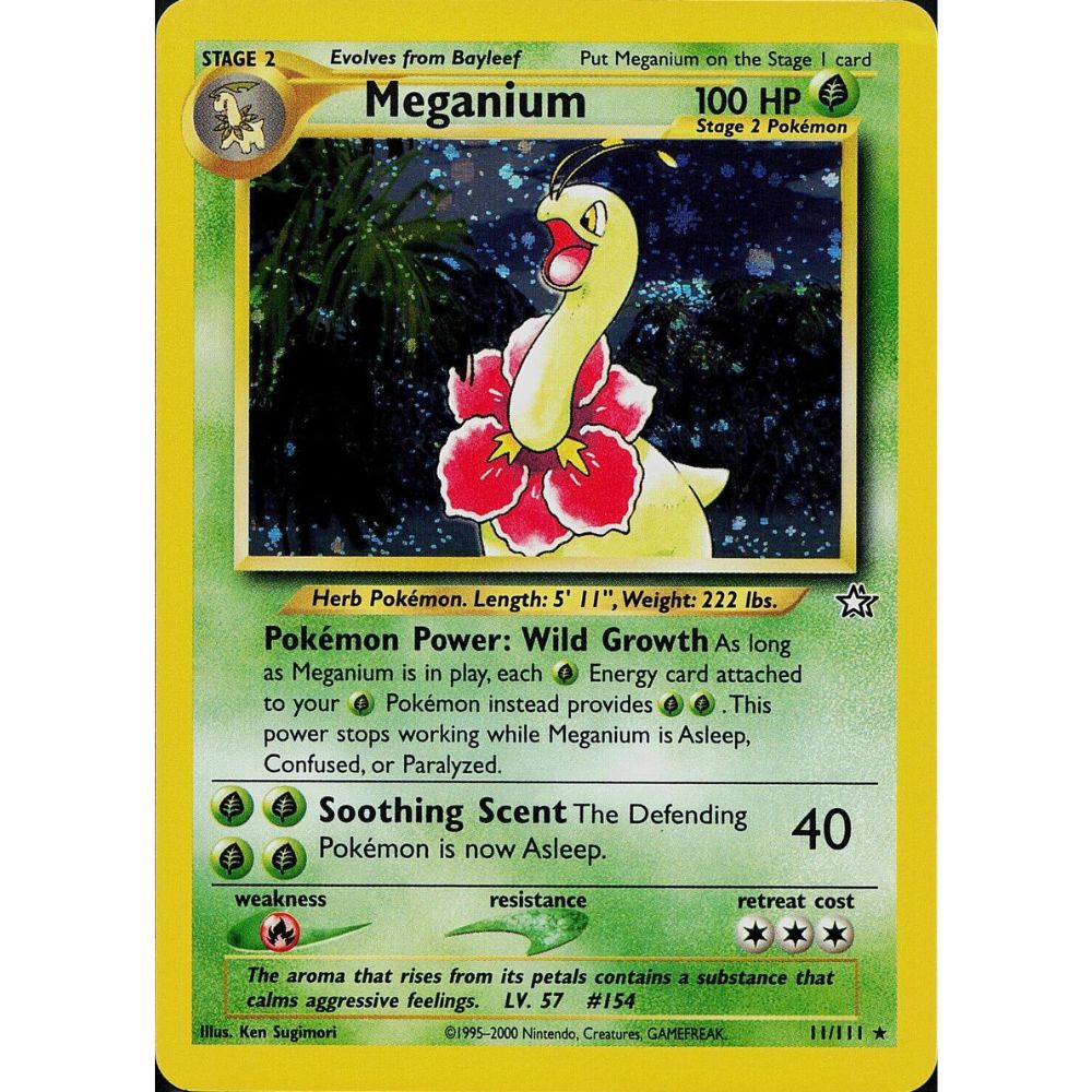 Meganium 11/111 (Neo Genesis)