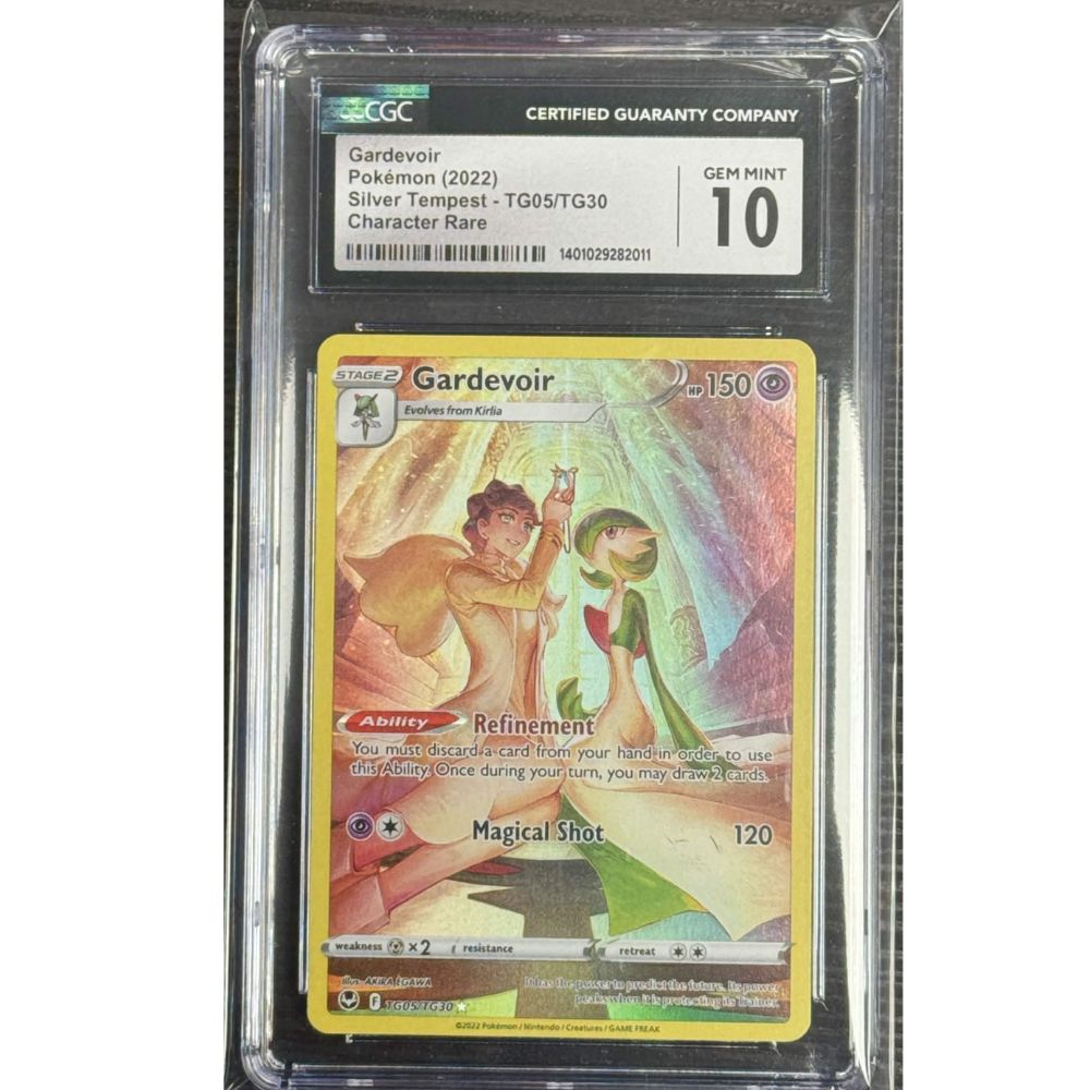 SILVER TEMPEST - Gardevoir #TG05 CGC 10