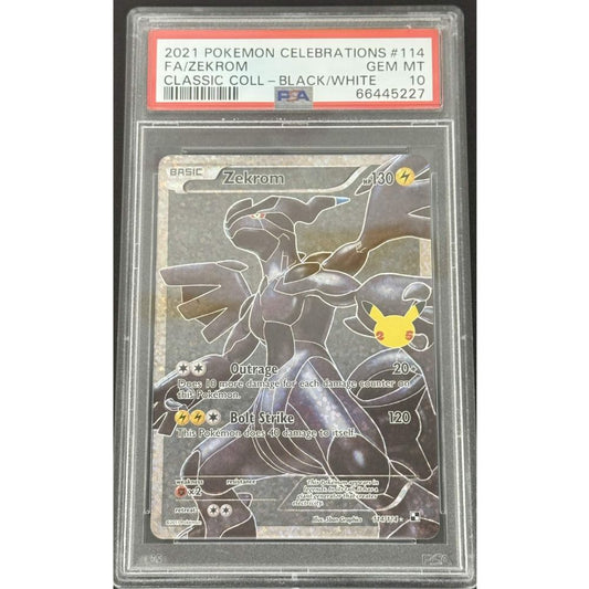 CELEBRATIONS: CLASSIC COLL - Zekrom #114 PSA 10
