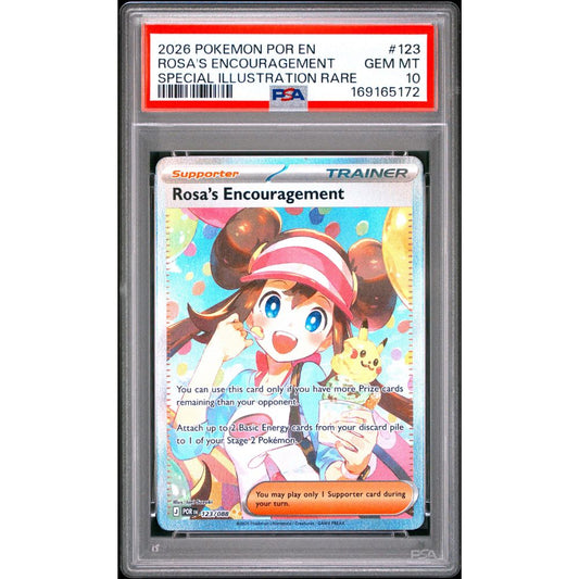 PERFECT ORDER - Rosa's Encouragement #123 PSA 10